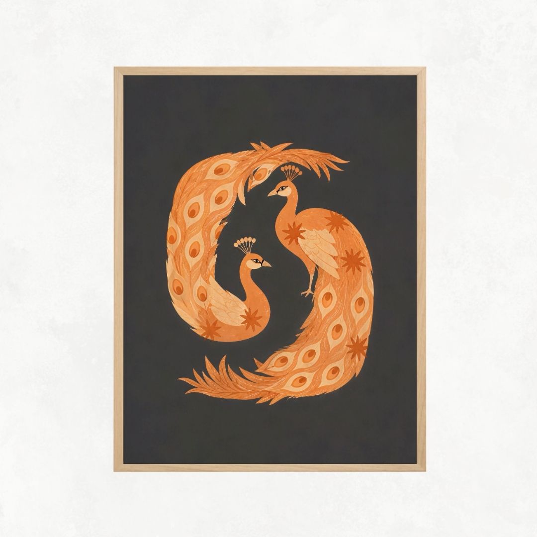 Yin-Yang Peacock