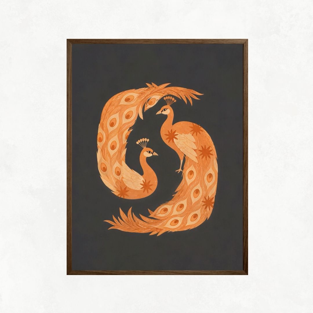 Yin-Yang Peacock