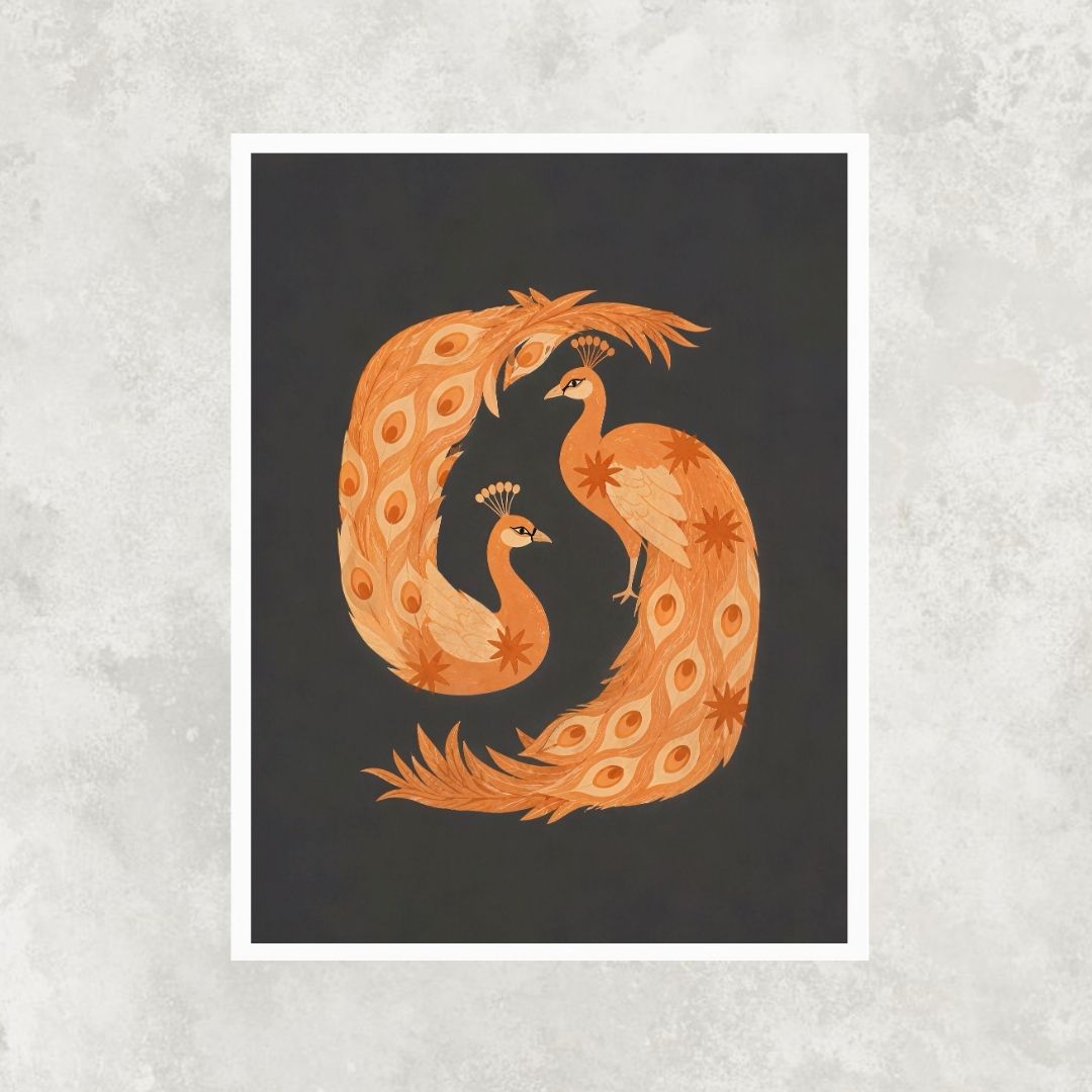 Yin-Yang Peacock