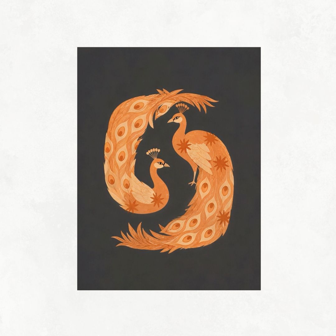 Yin-Yang Peacock