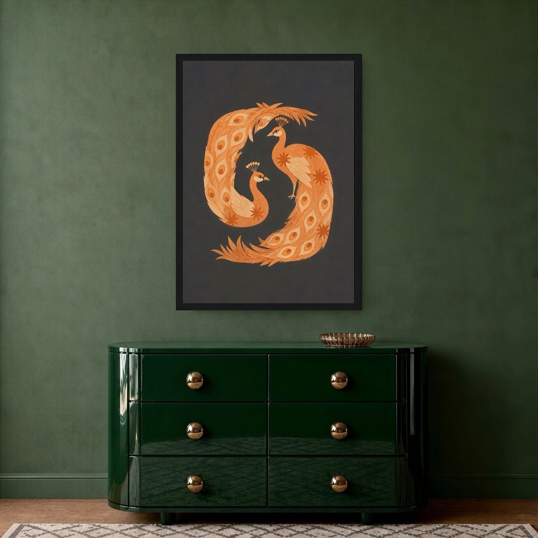 Yin-Yang Peacock