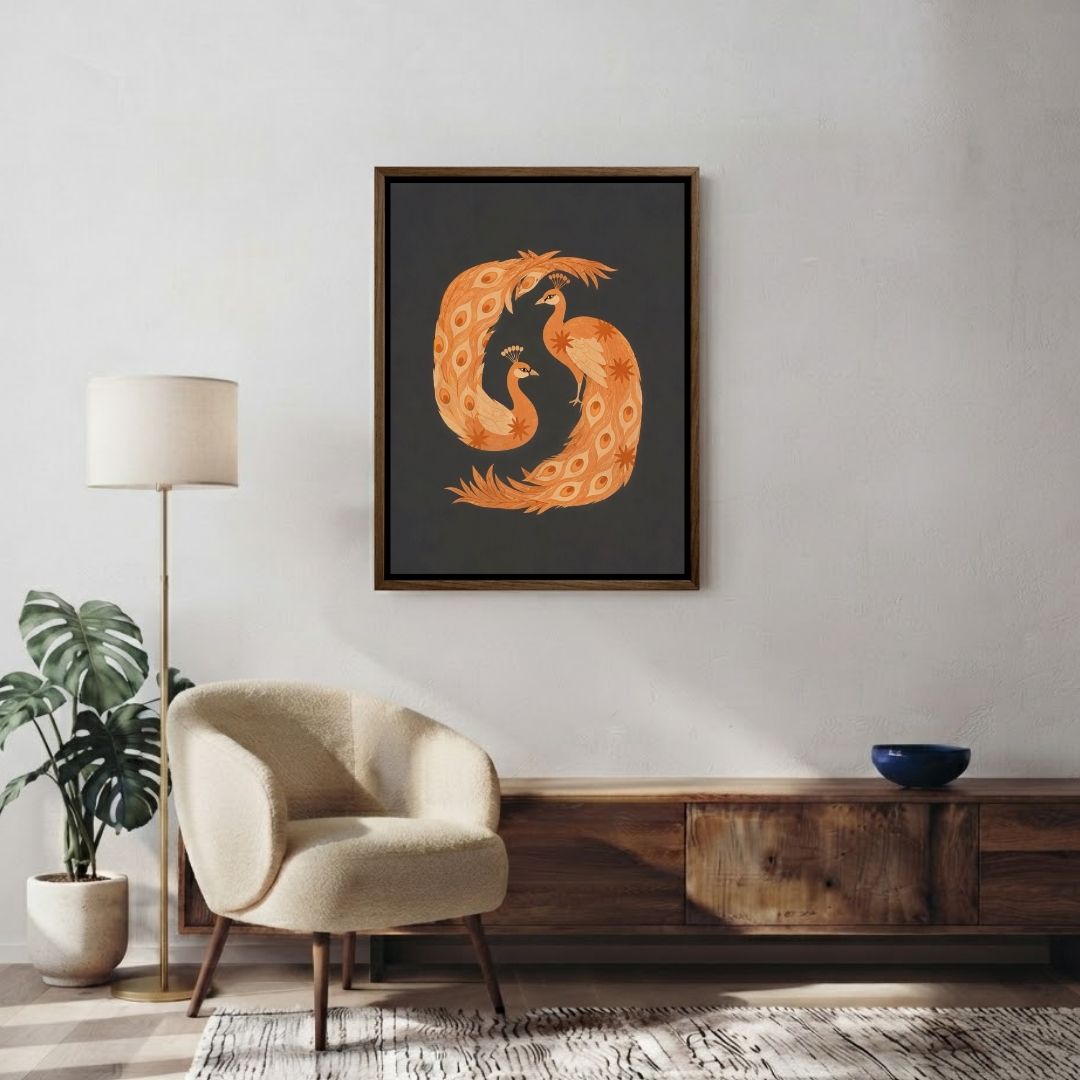 Yin-Yang Peacock