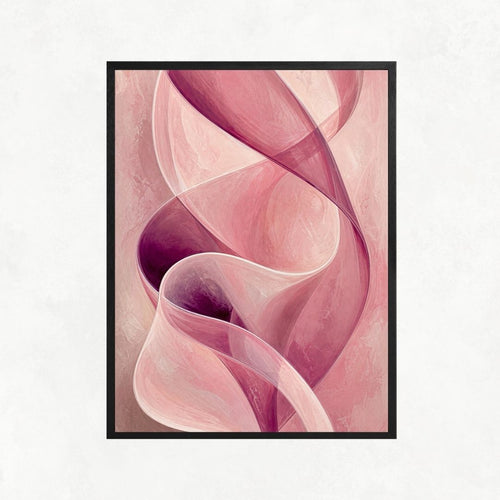 Abstract Pink Shapes