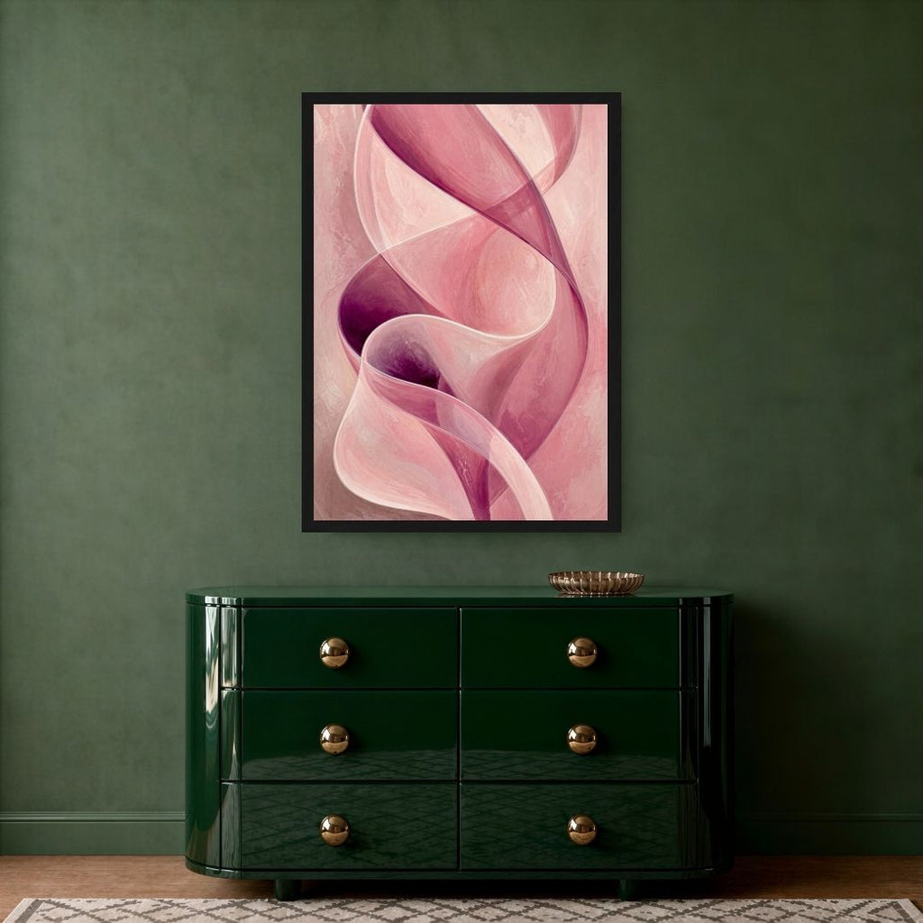 Abstract Pink Shapes