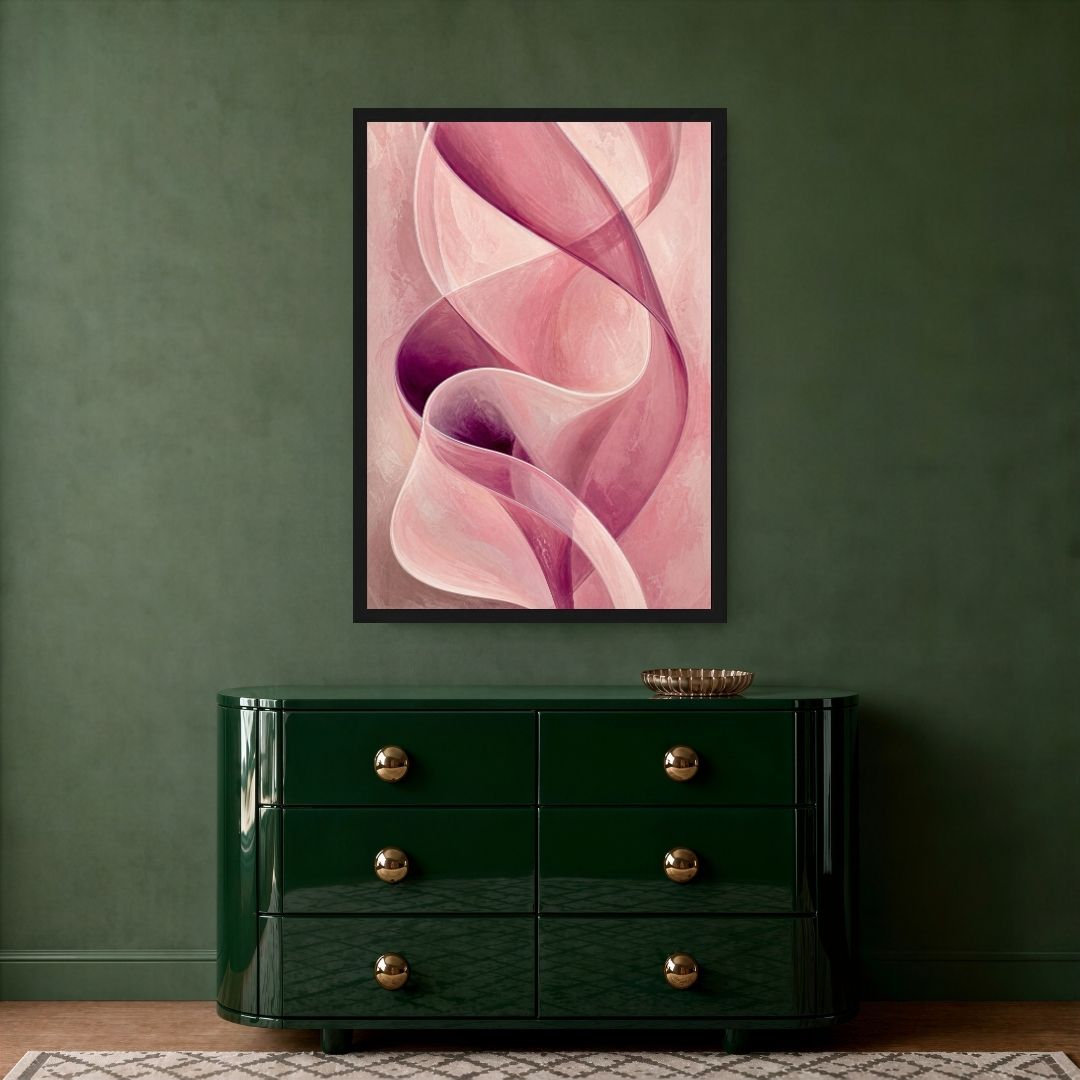 Abstract Pink Shapes