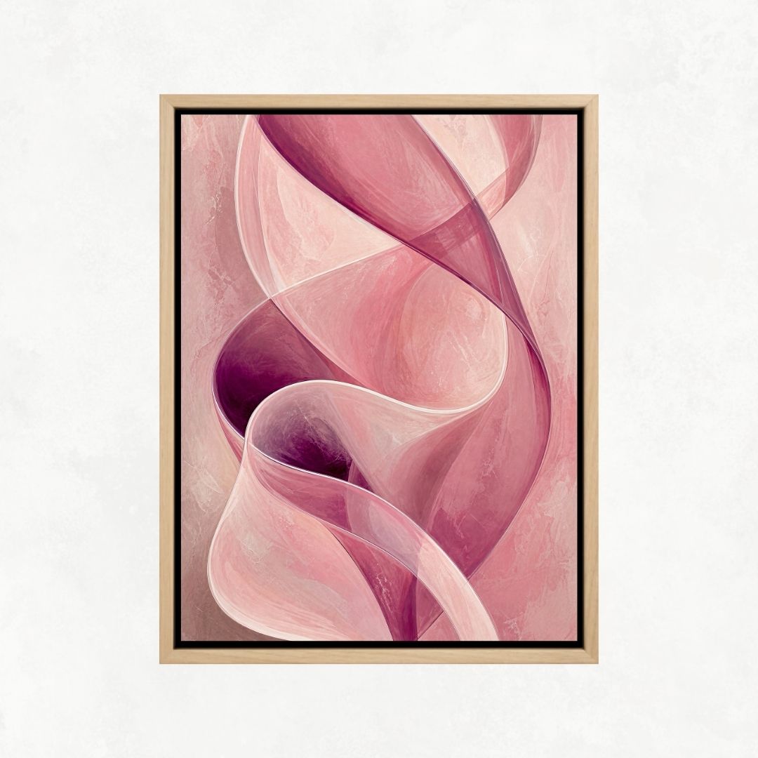 Abstract Pink Shapes