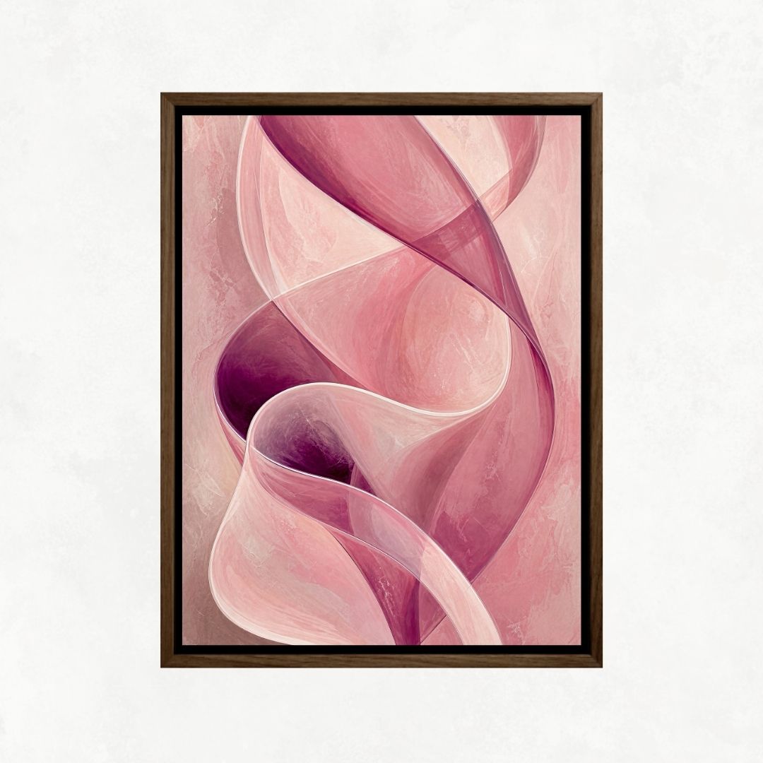 Abstract Pink Shapes