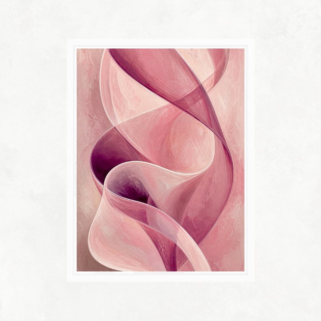Abstract Pink Shapes