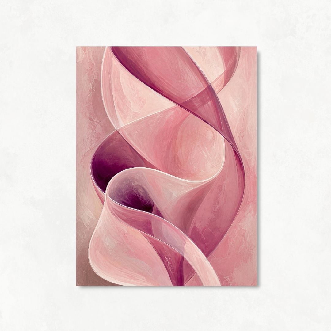 Abstract Pink Shapes