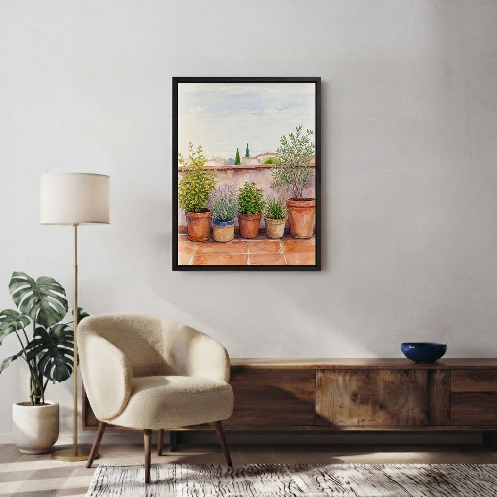 Terrace with Pots No1