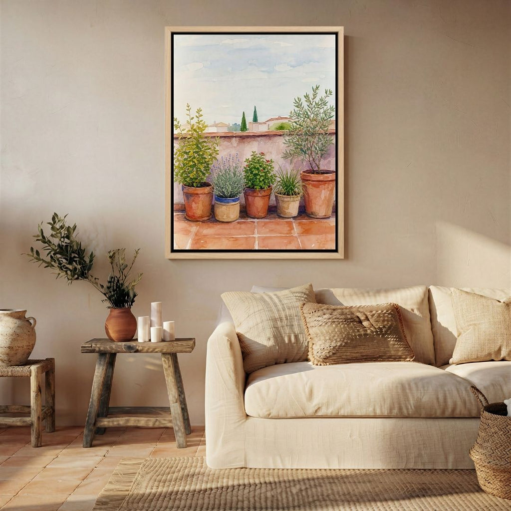 Terrace with Pots No1