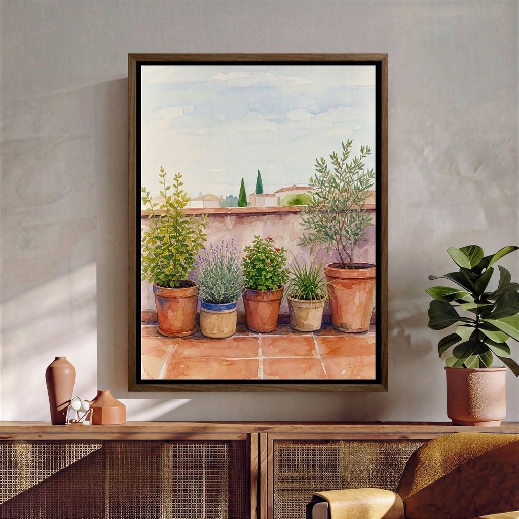 Terrace with Pots No1