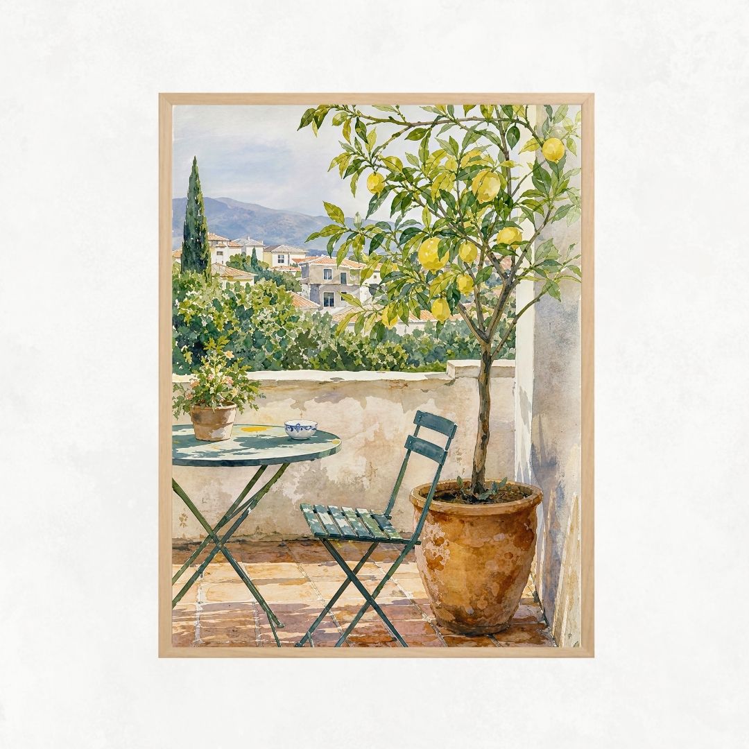 Terrace with Pots No2