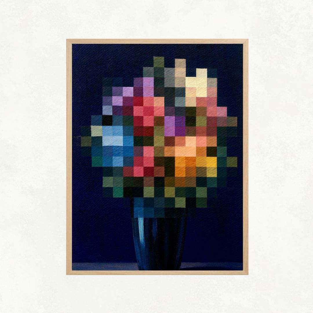Pixelated Flowers