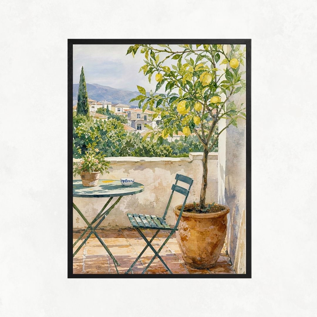 Terrace with Pots No2