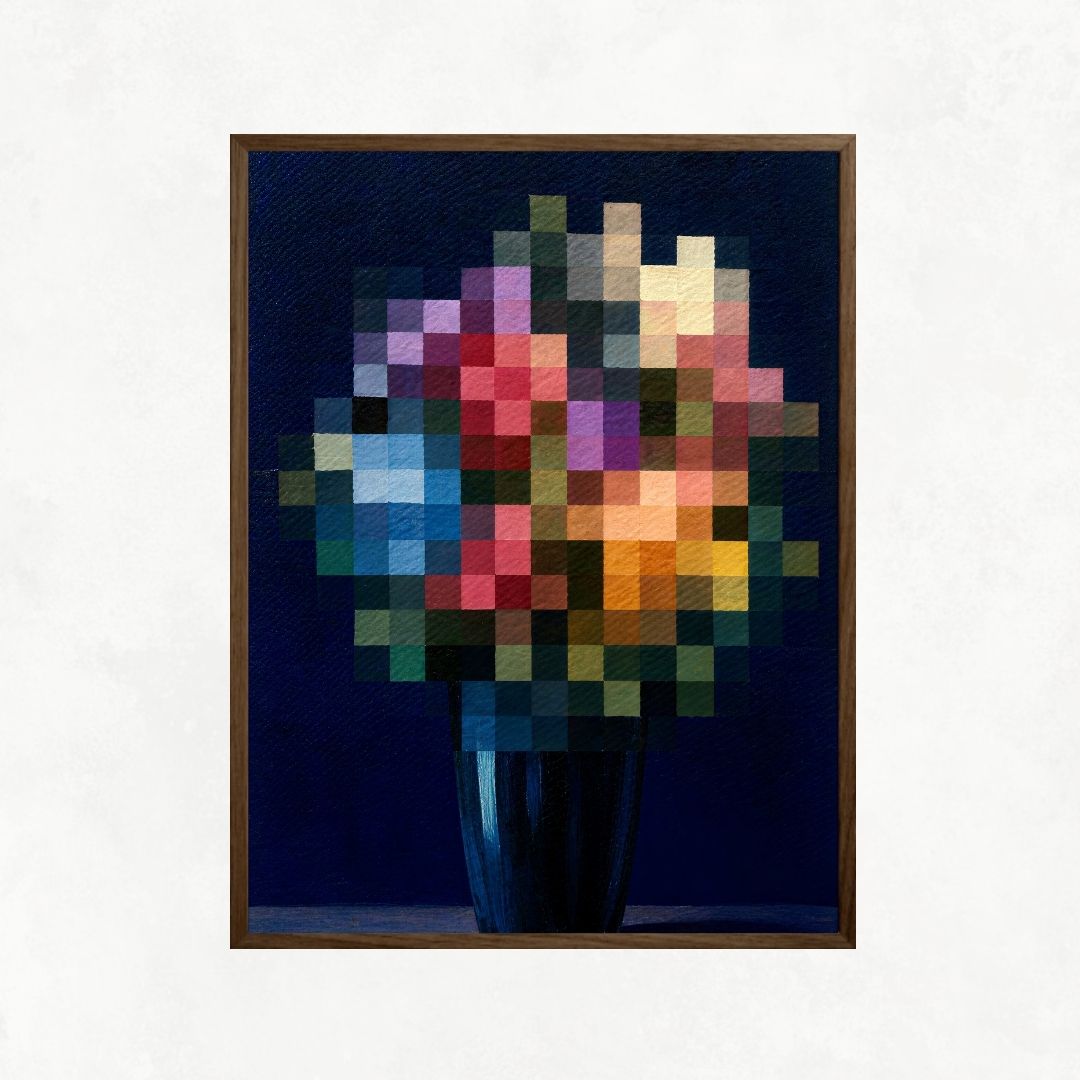 Pixelated Flowers