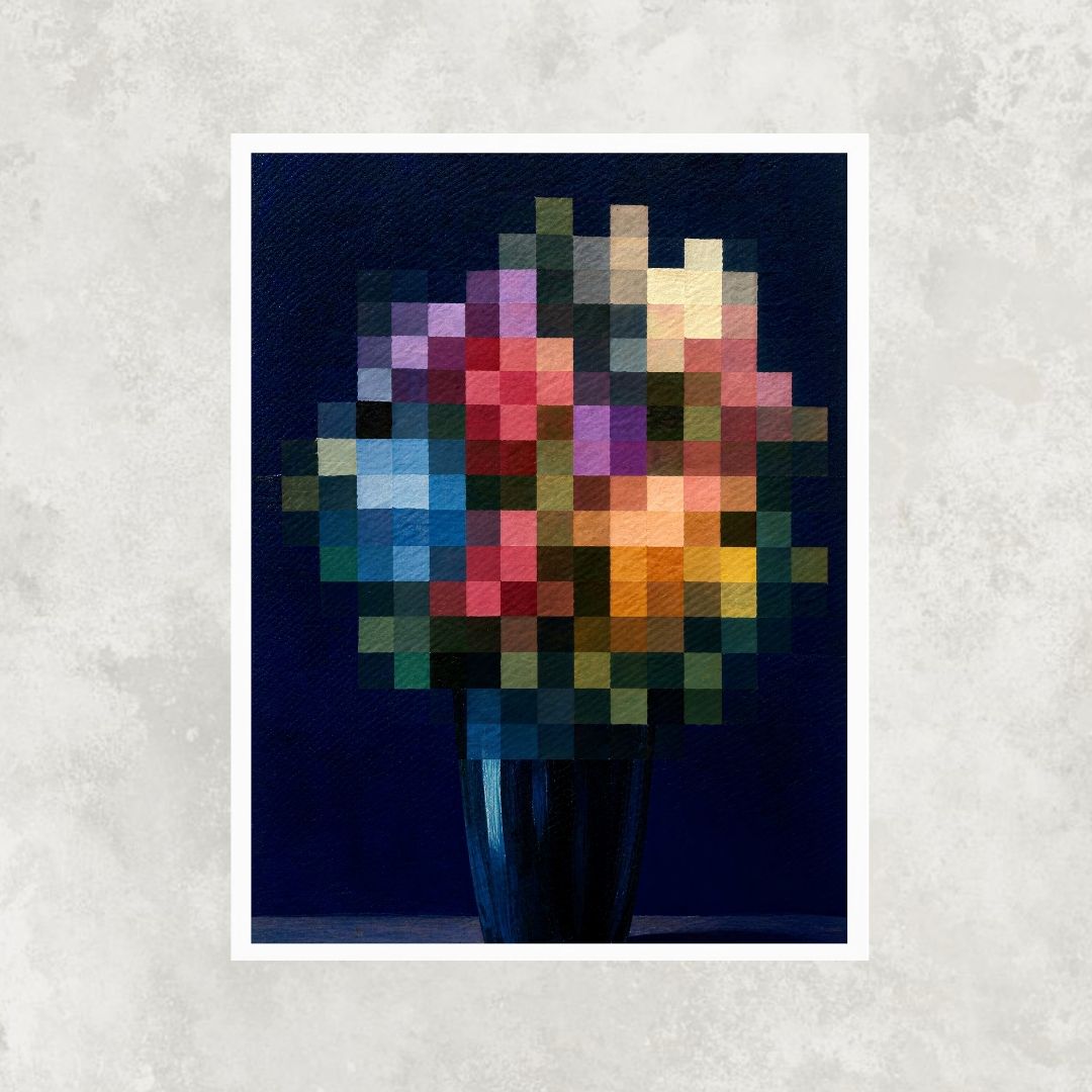 Pixelated Flowers