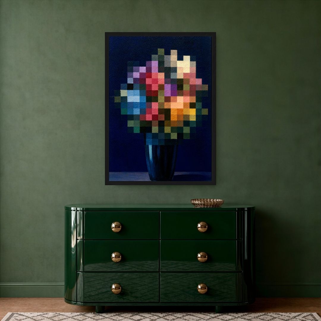 Pixelated Flowers