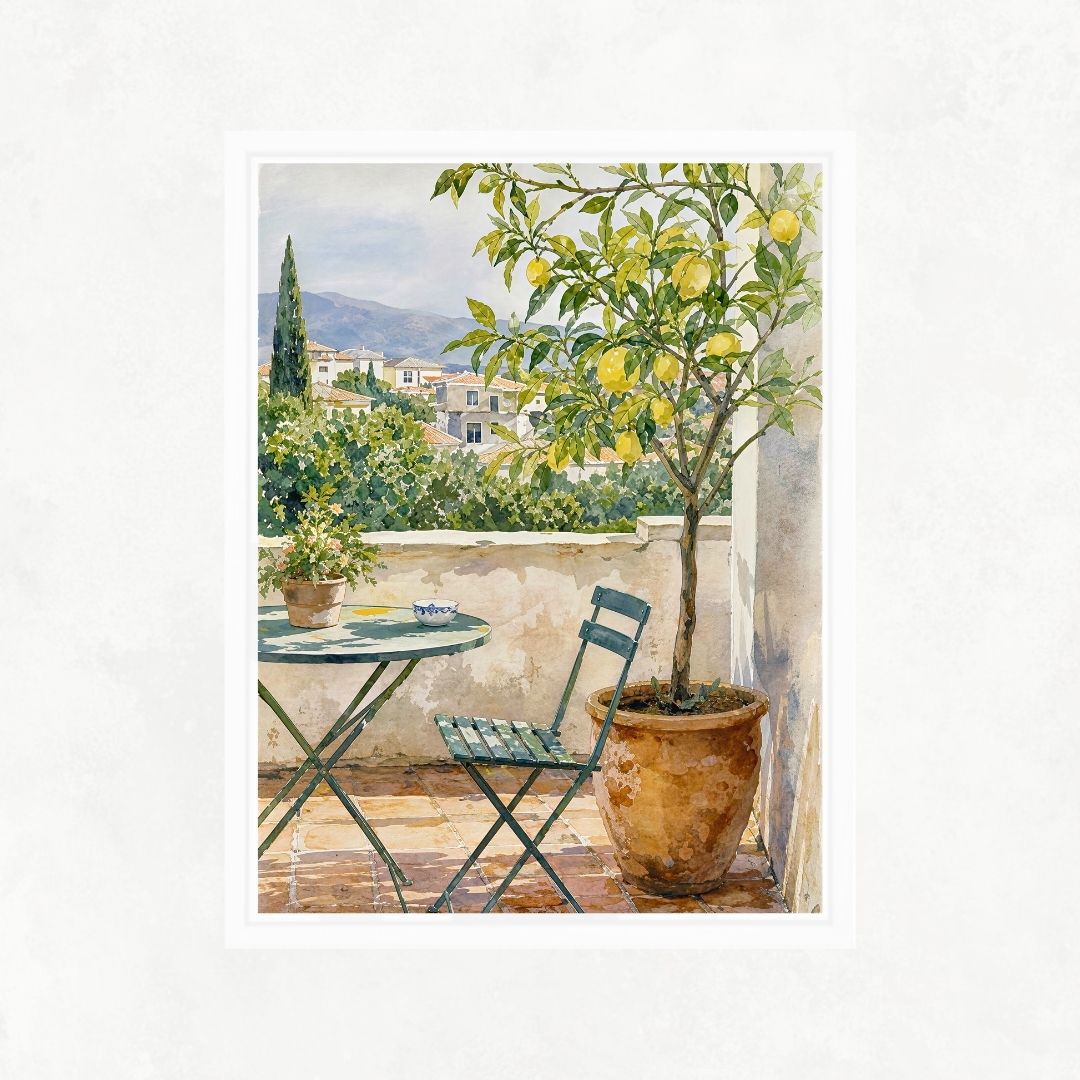 Terrace with Pots No2
