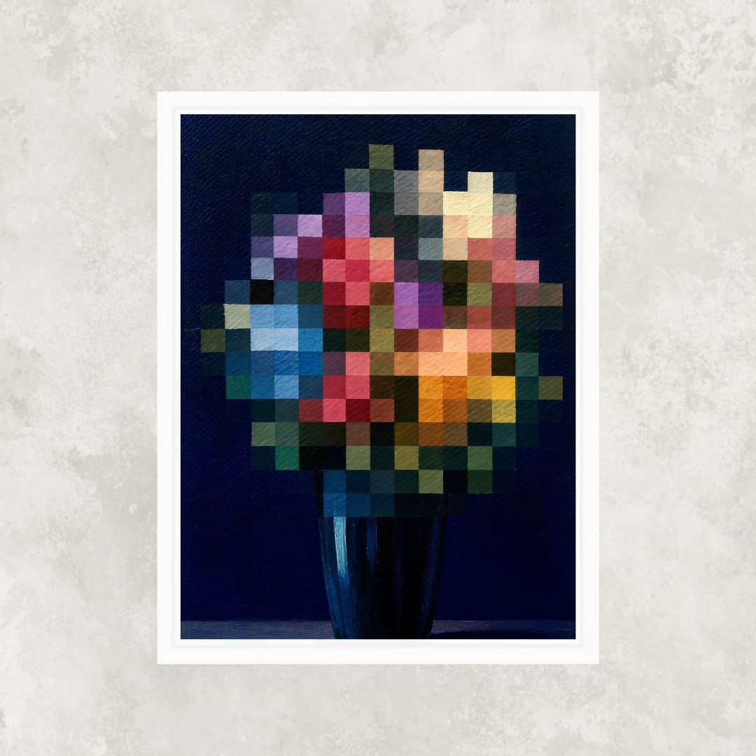 Pixelated Flowers