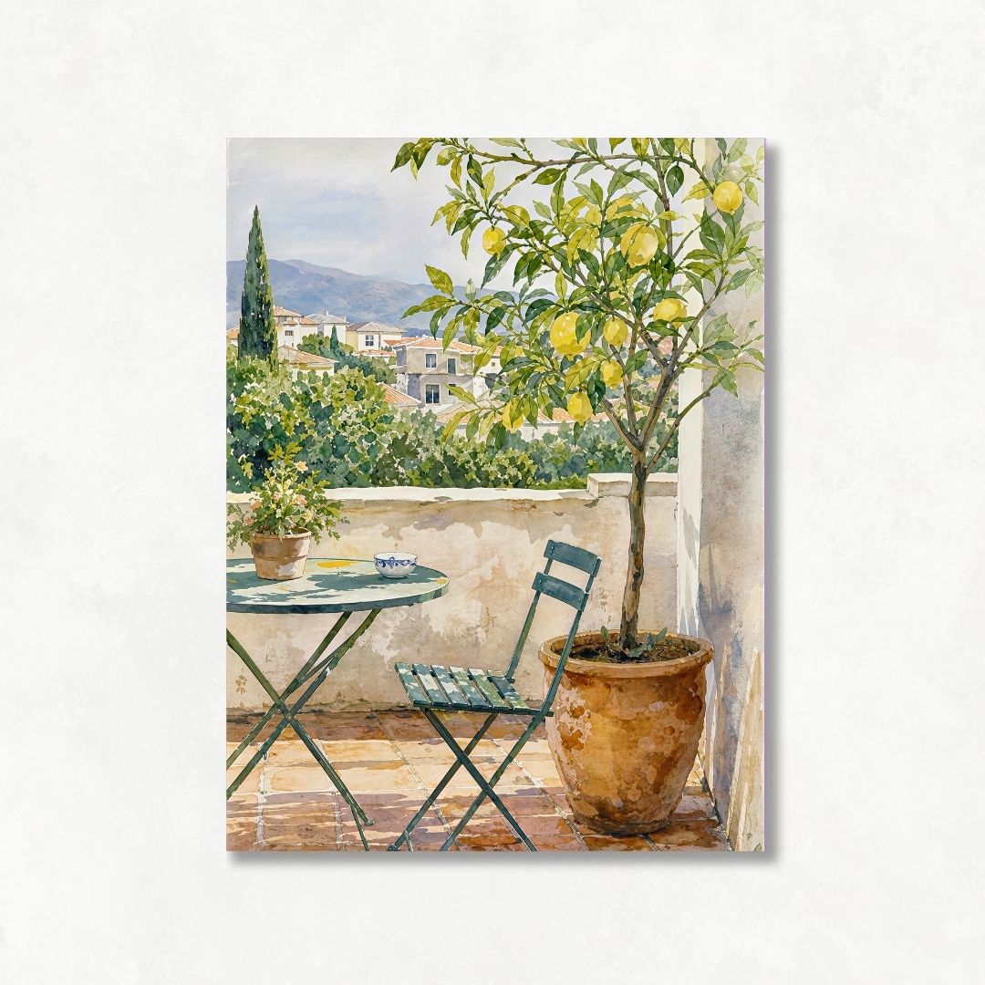 Terrace with Pots No2
