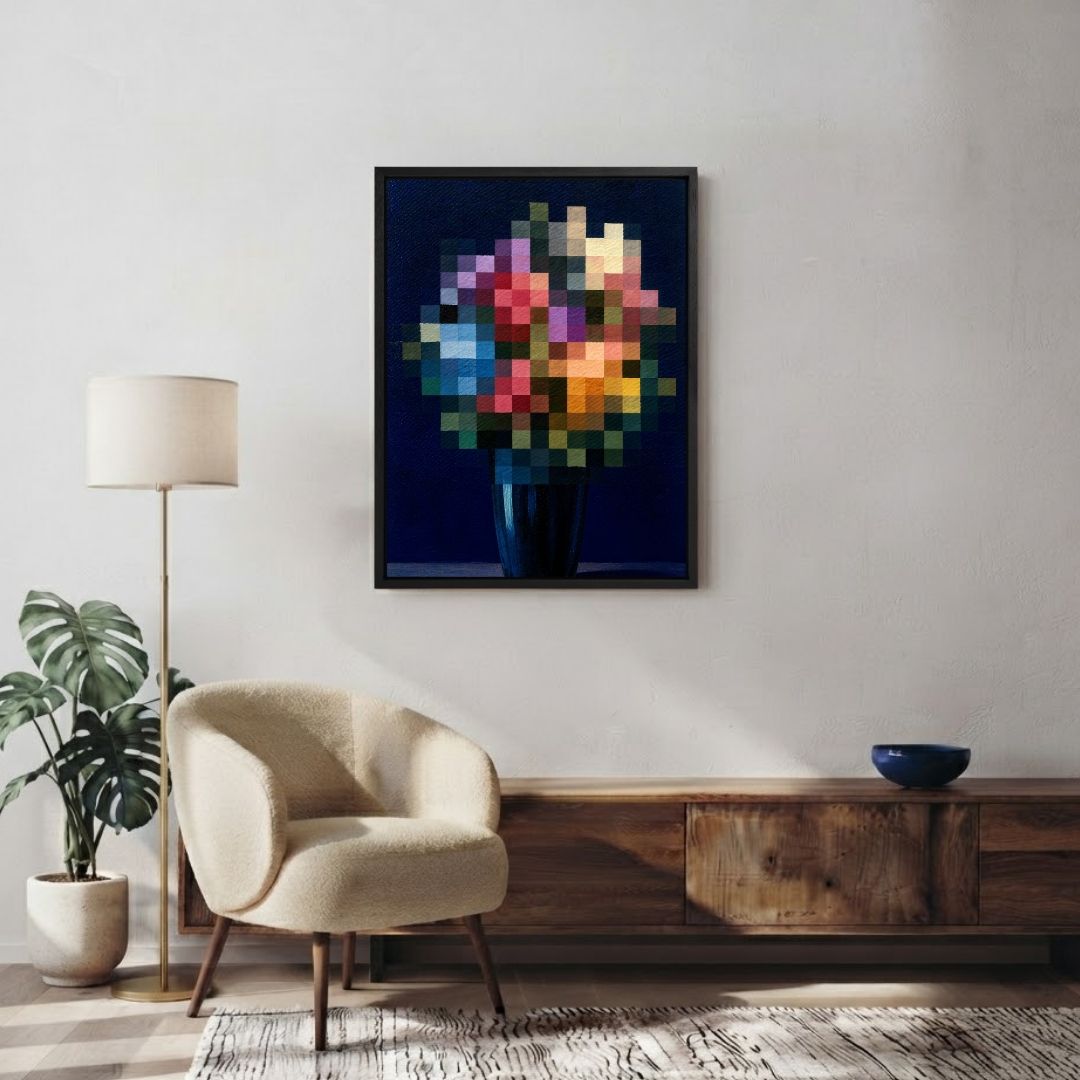 Pixelated Flowers