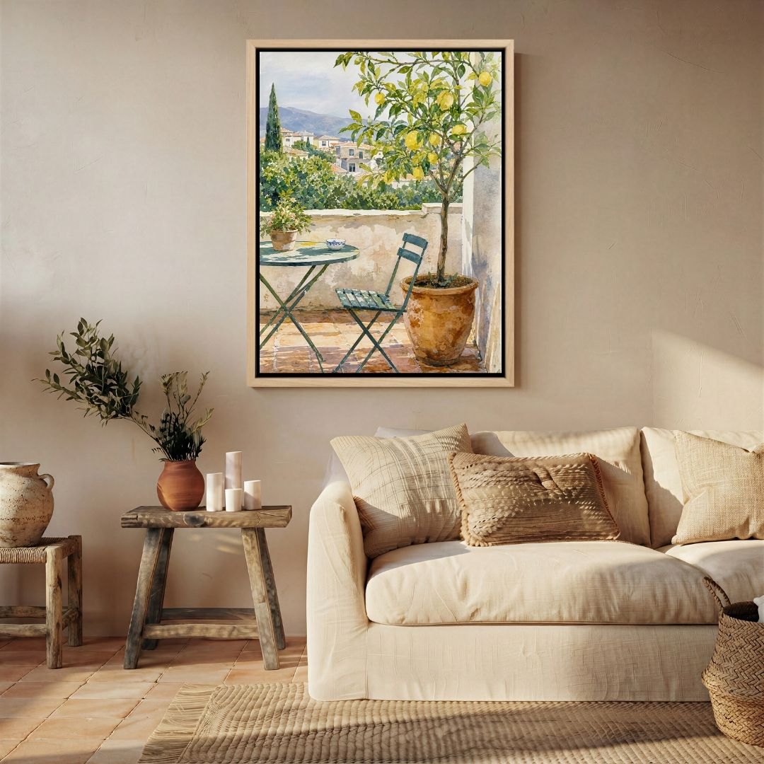 Terrace with Pots No2