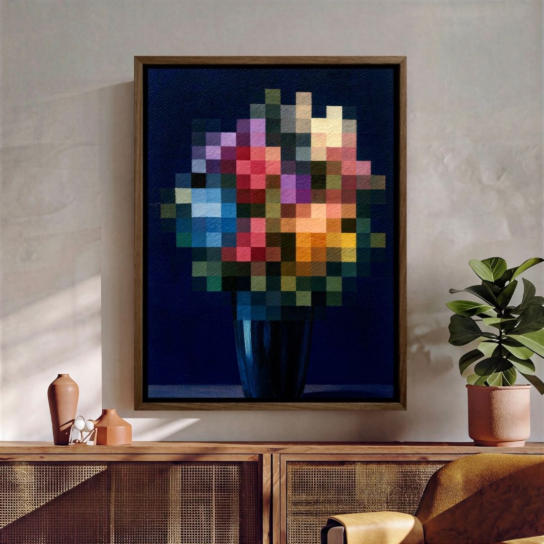 Pixelated Flowers
