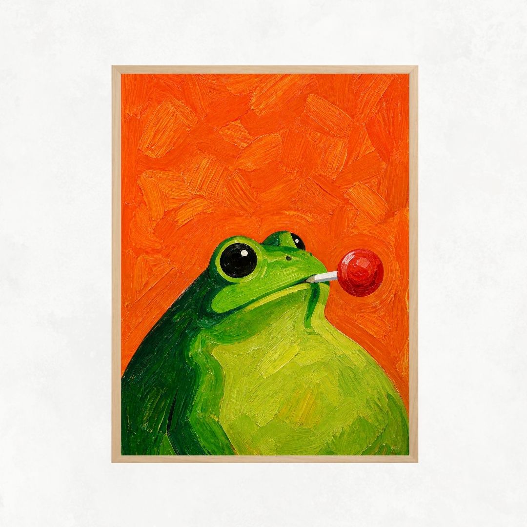 Chupa Chups Frog