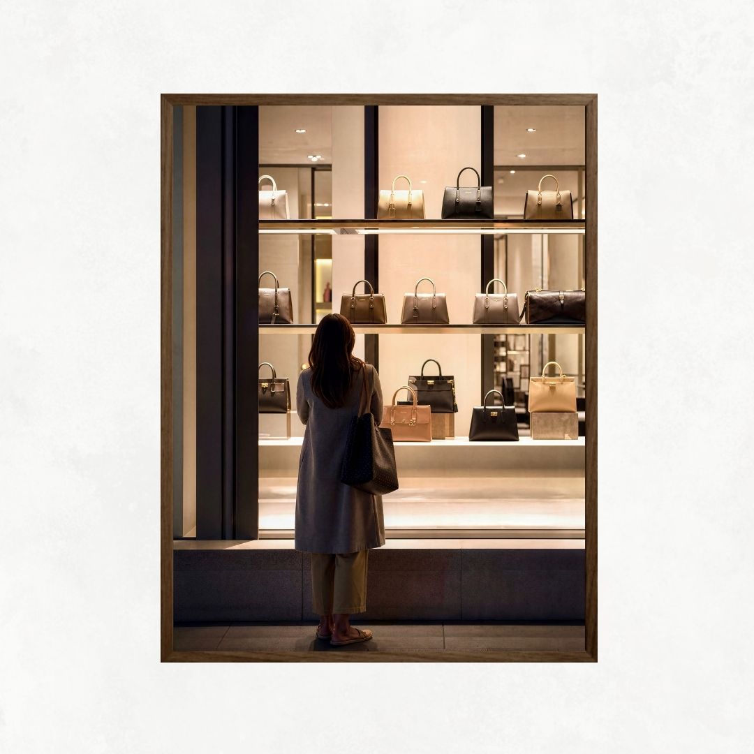 Girl Looking at the Window