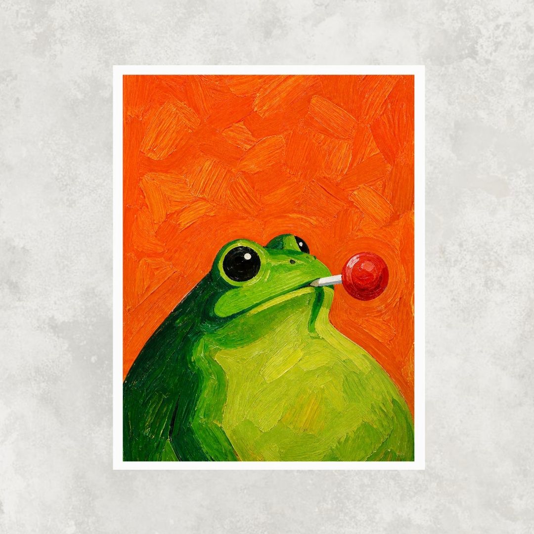 Chupa Chups Frog