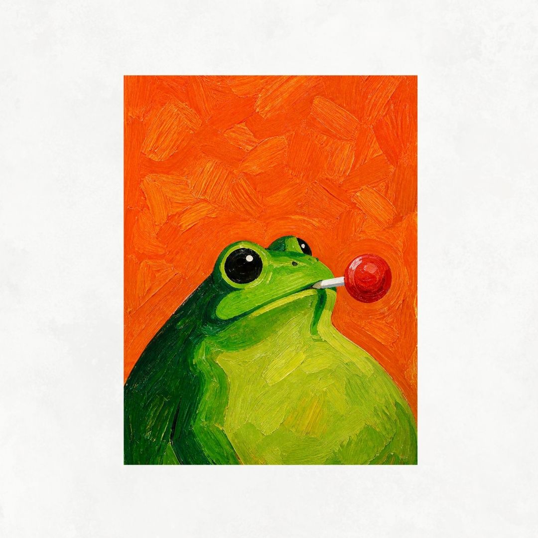 Chupa Chups Frog