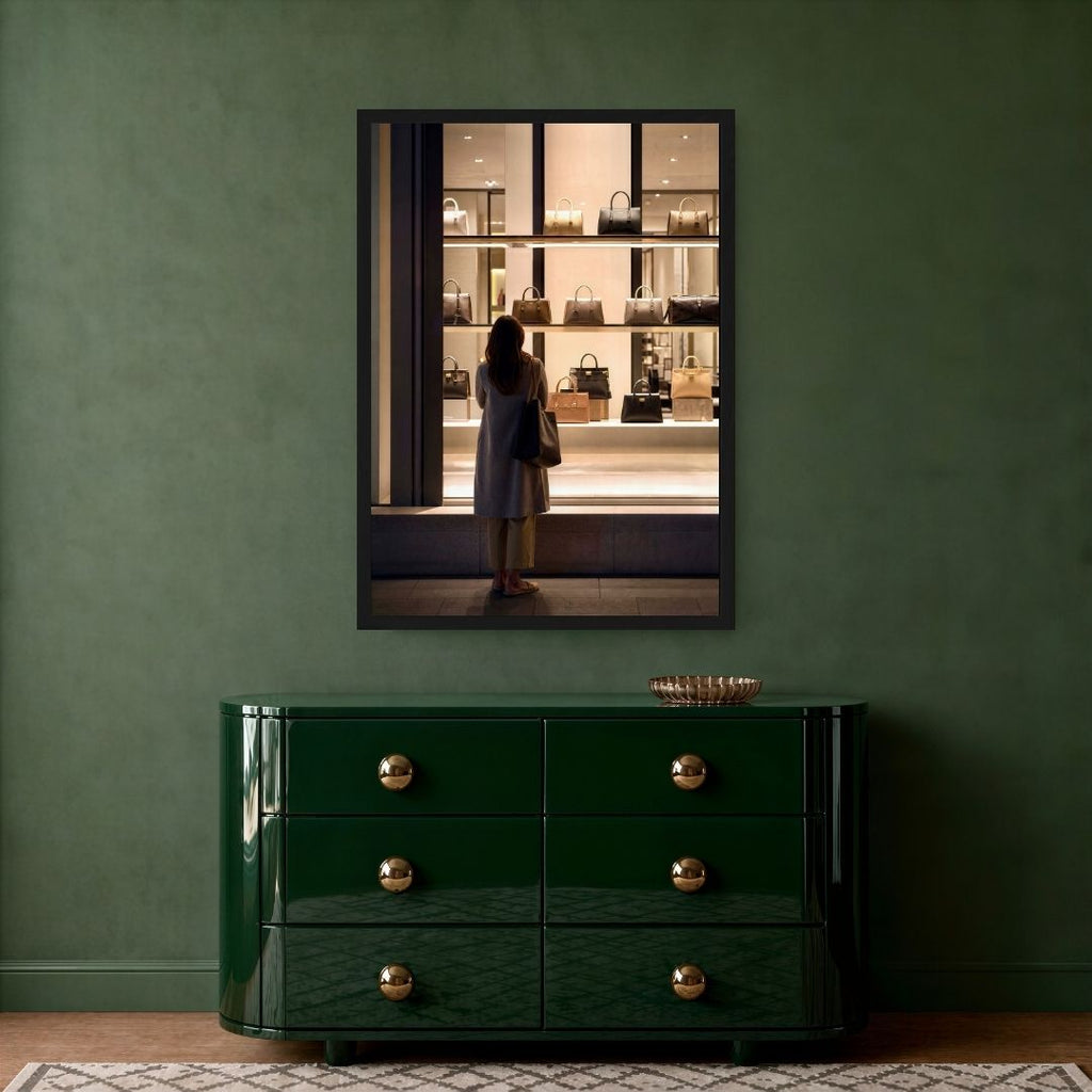 Girl Looking at the Window
