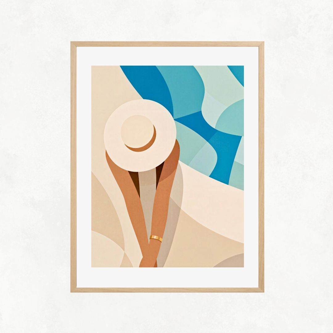 Woman in the Pool