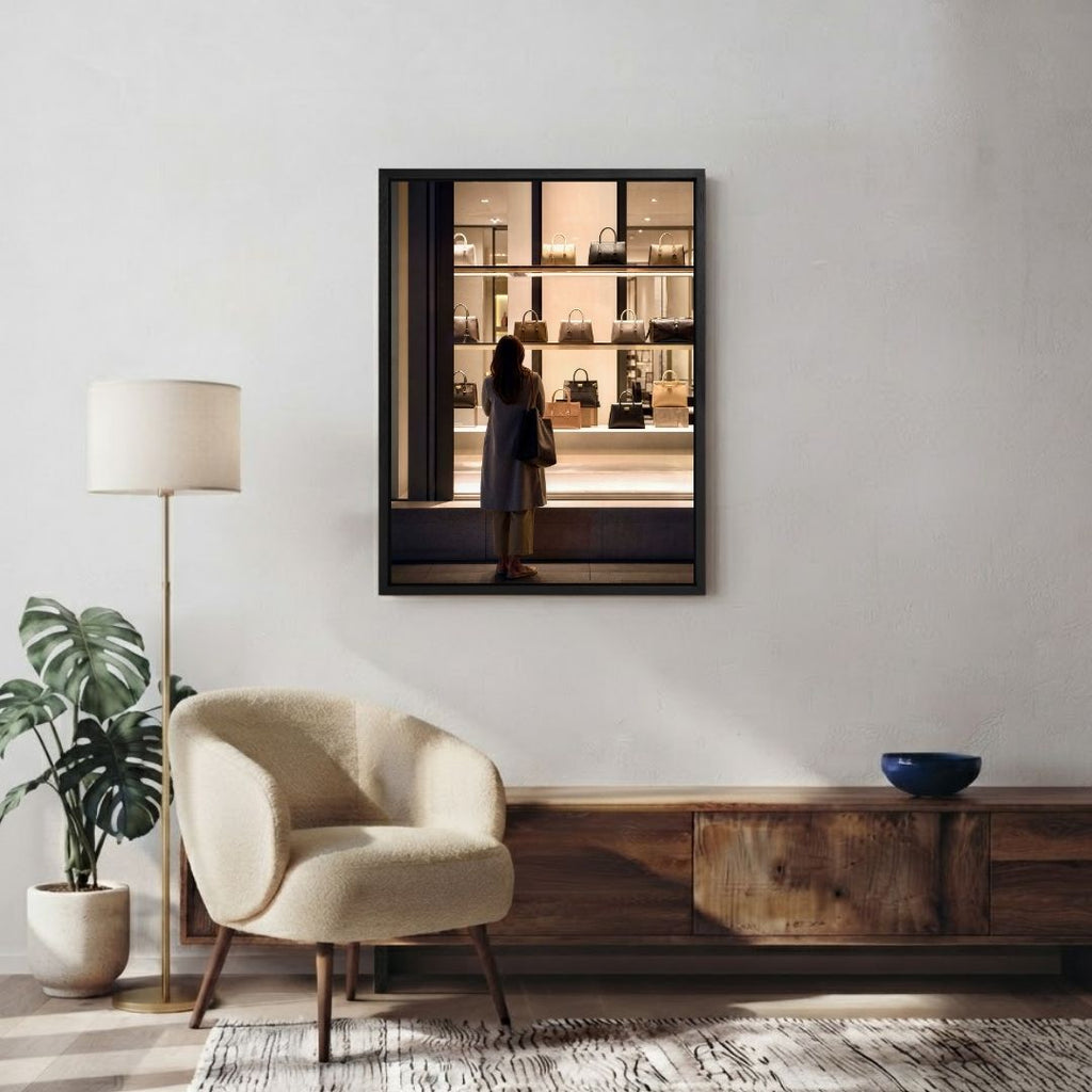 Girl Looking at the Window