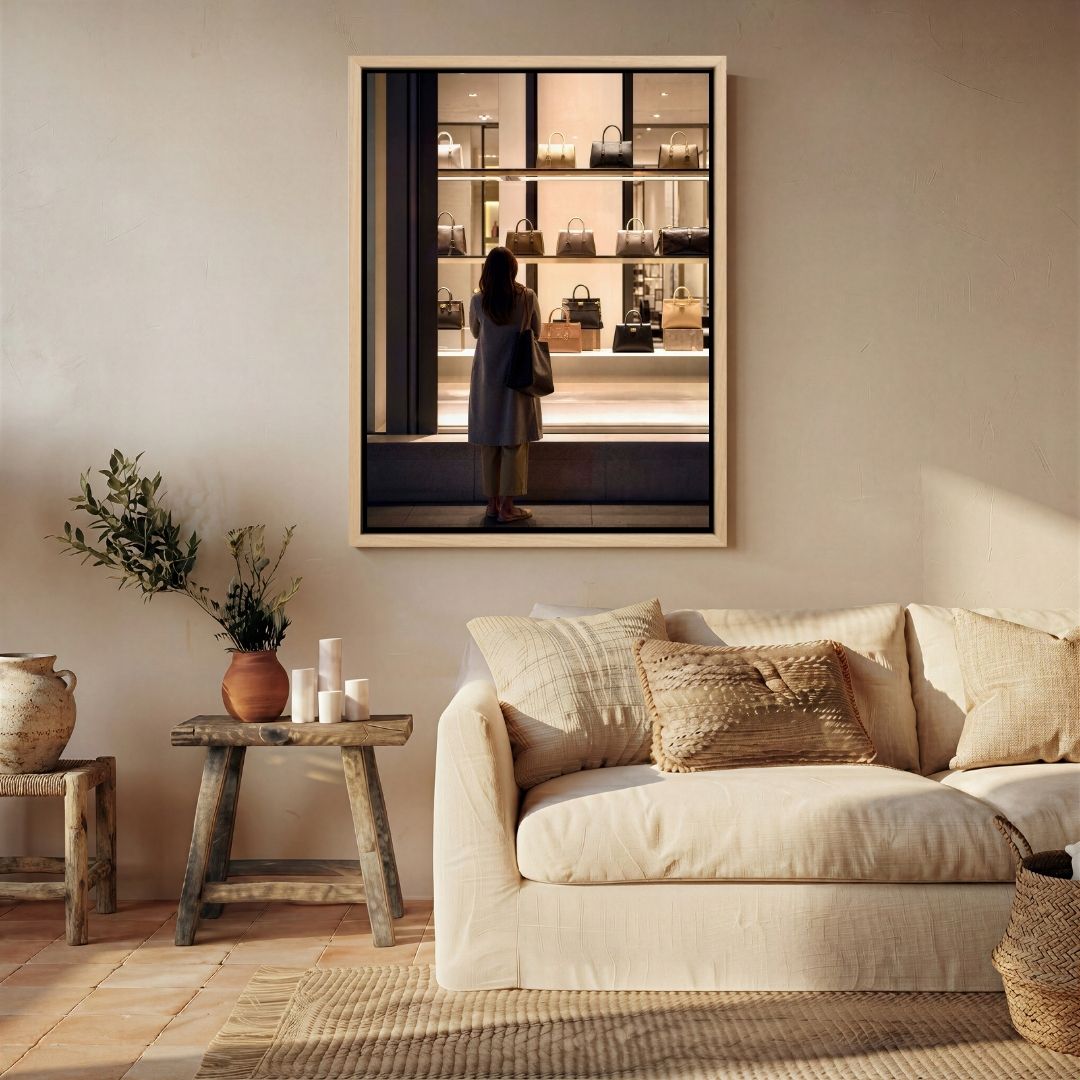 Girl Looking at the Window