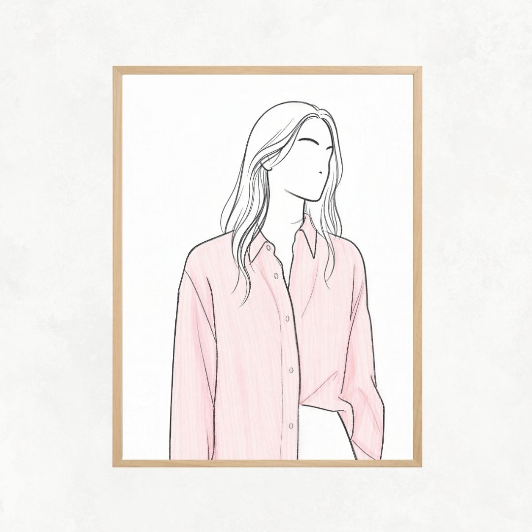 Woman in Pink