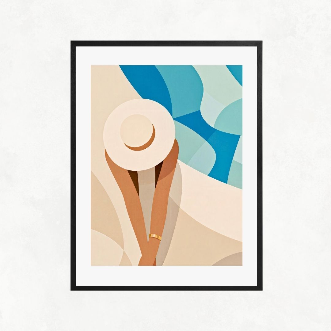 Woman in the Pool