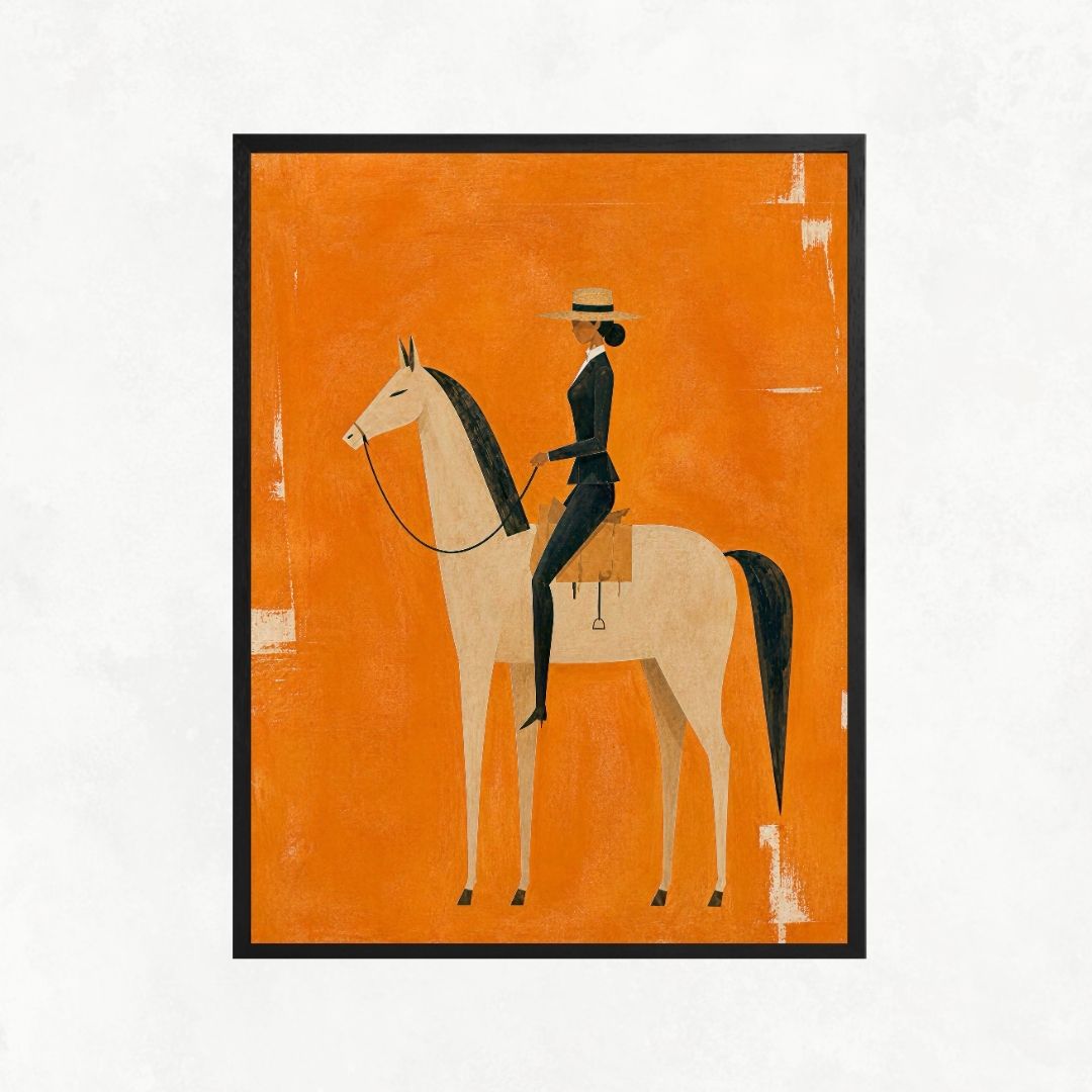 Horse in Orange