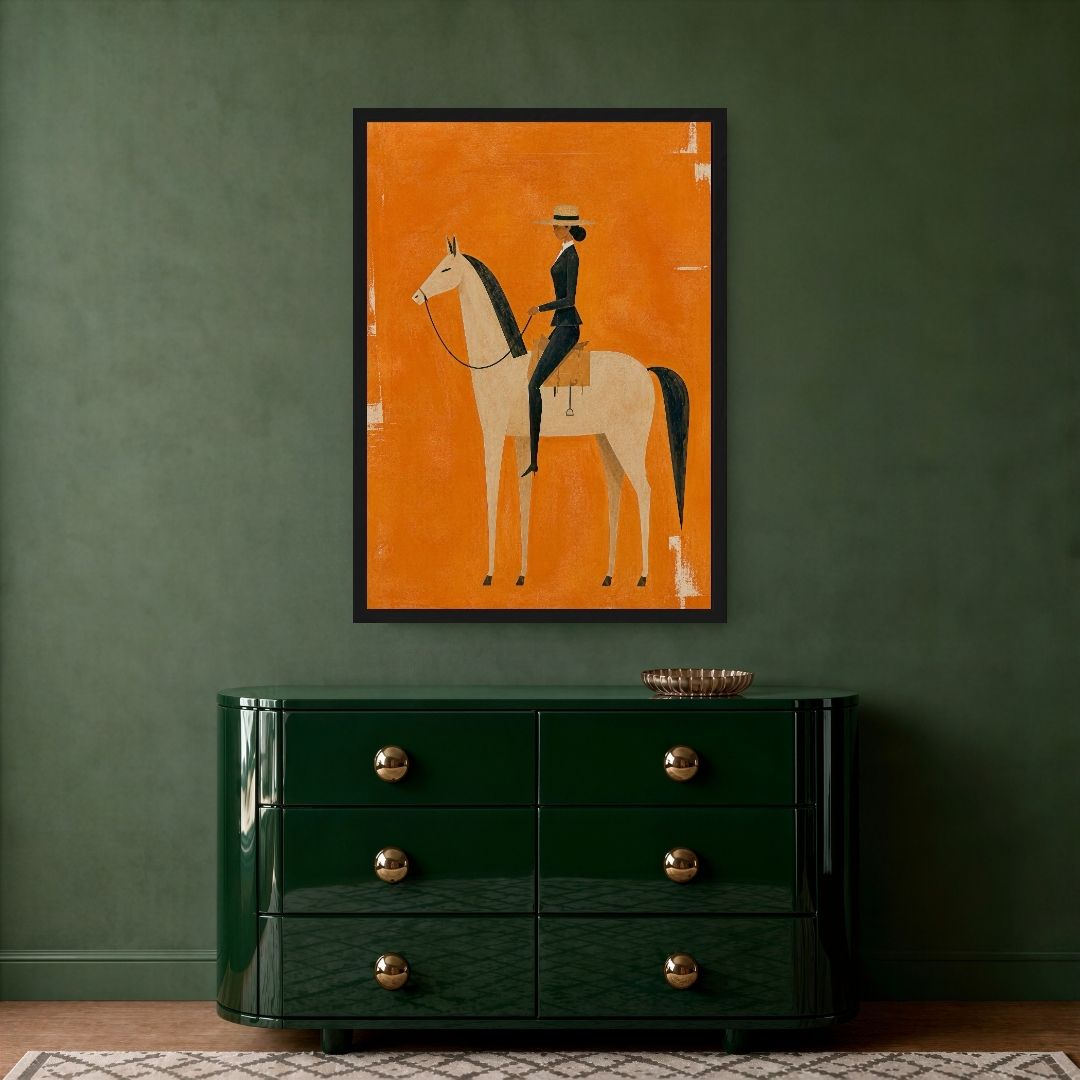 Horse in Orange