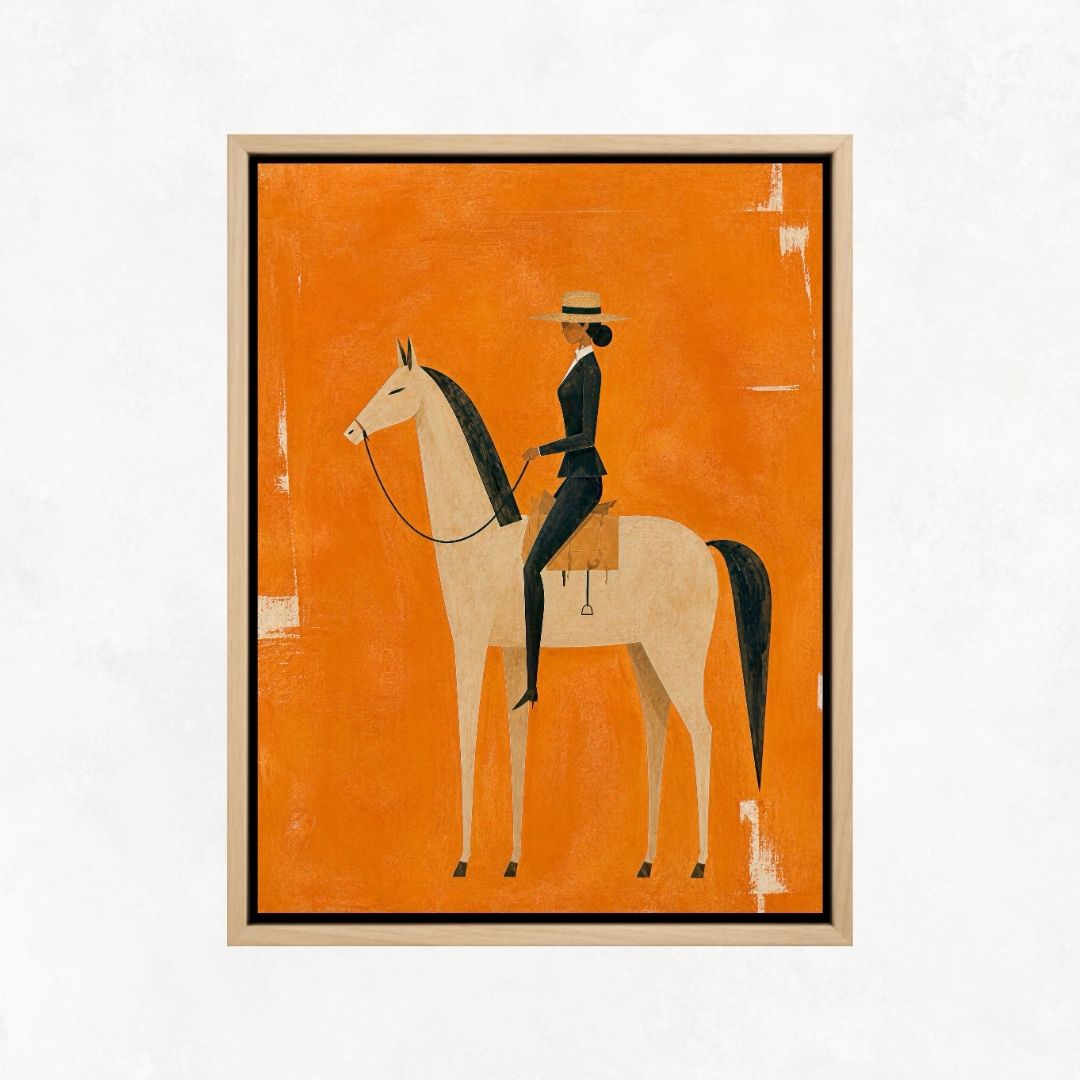 Horse in Orange