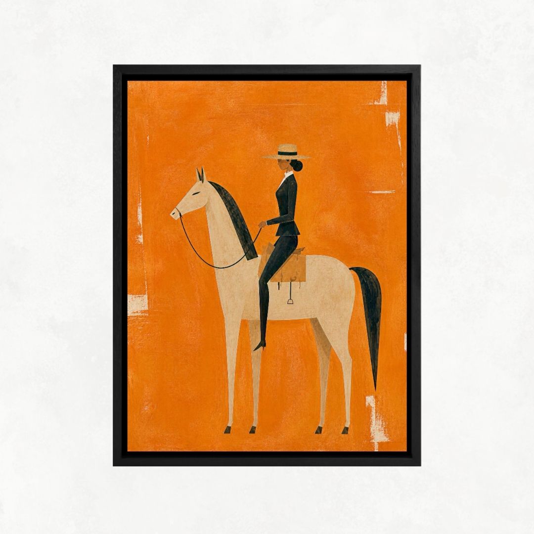 Horse in Orange