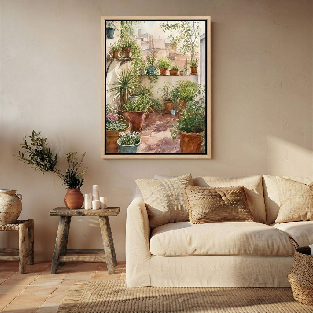 Terrace with Pots No3