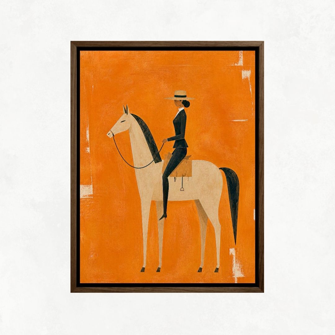 Horse in Orange