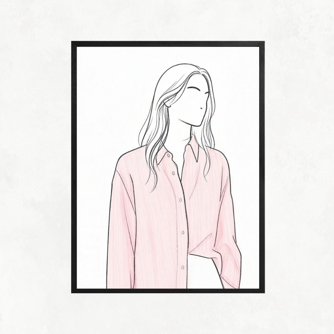 Woman in Pink