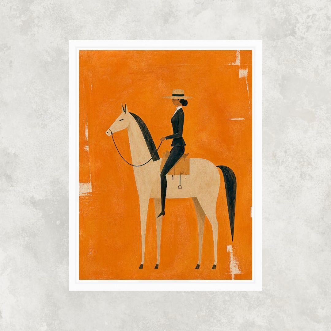 Horse in Orange
