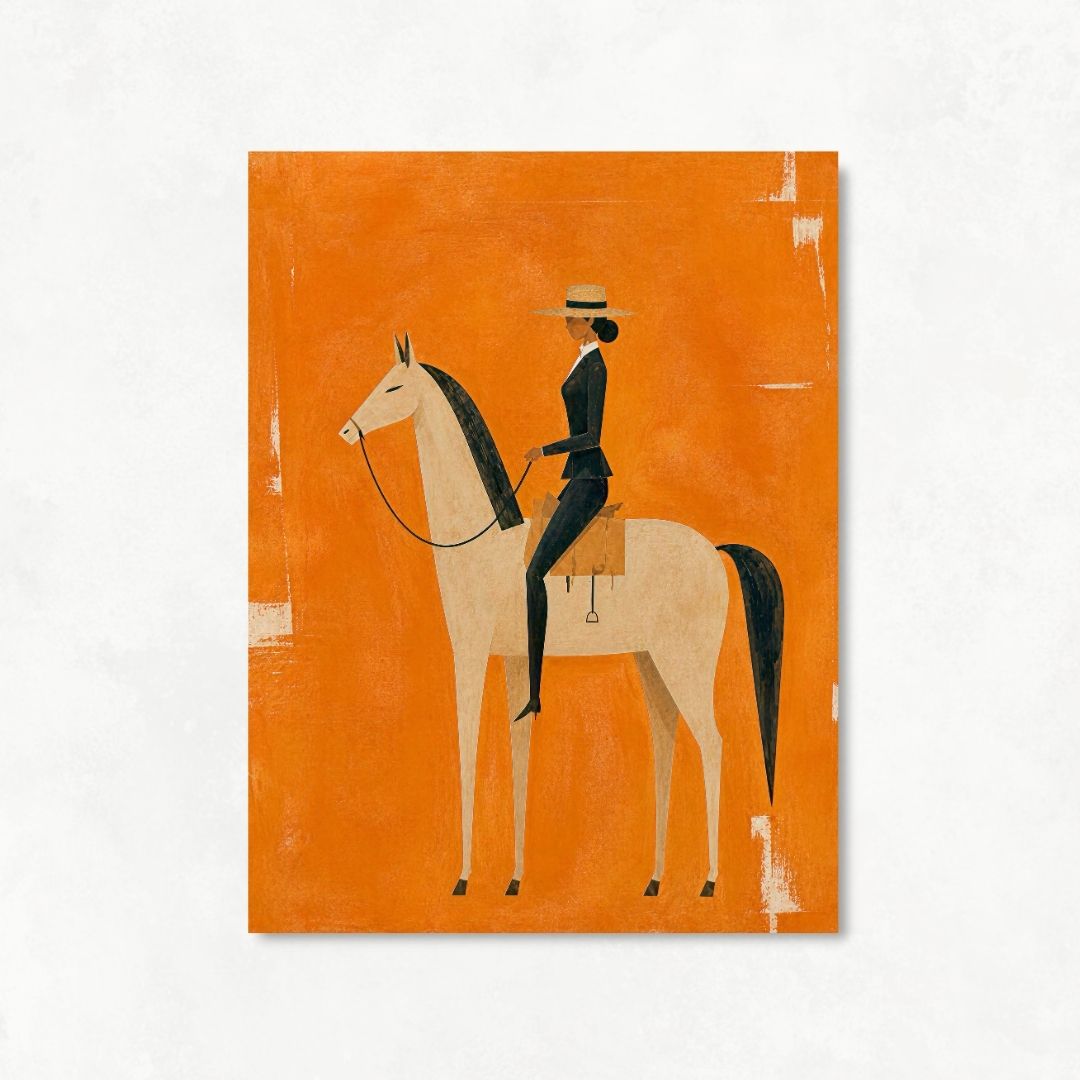 Horse in Orange