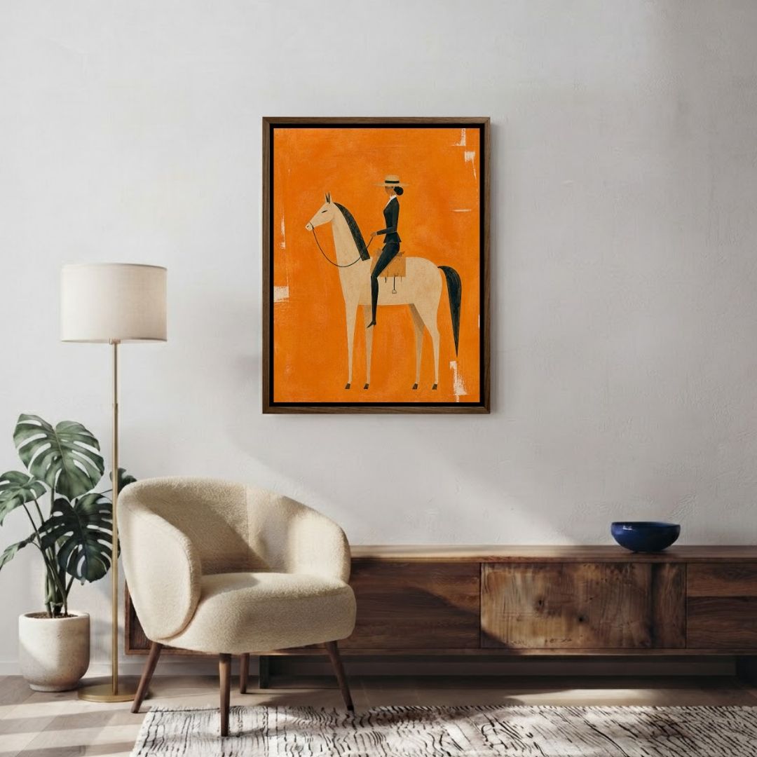 Horse in Orange