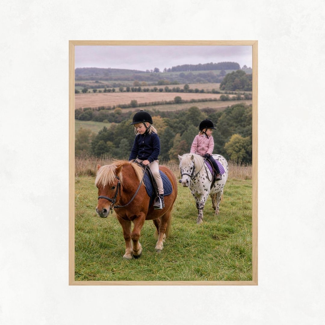 Children Riding a Pony