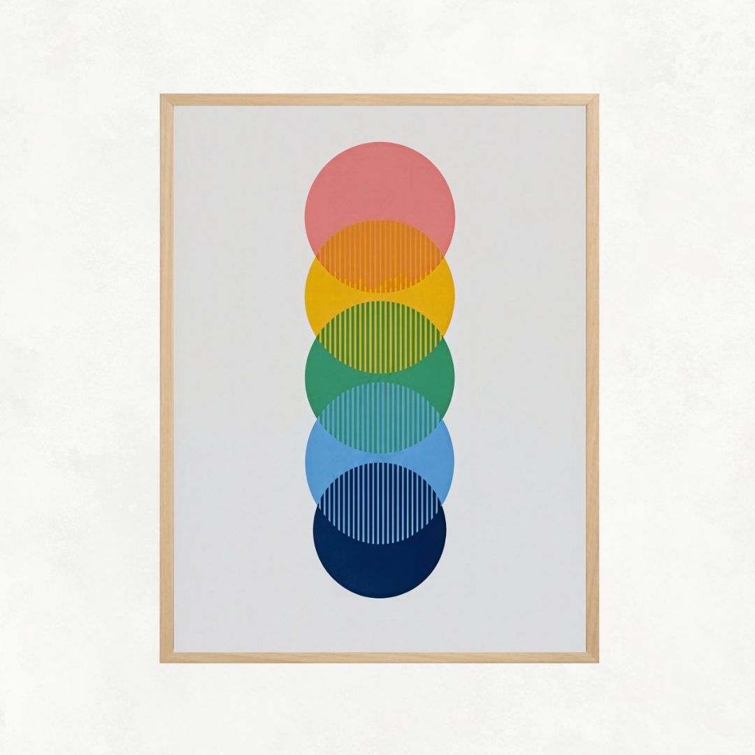 Circular Colourful Shapes